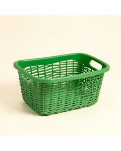 Spruce Bend Empty Storage Basket - Green (synthetic illustration; no displayed measurements)