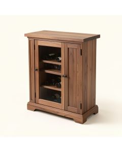 Wine Bar Walnut (synthetic illustration; no displayed measurements)