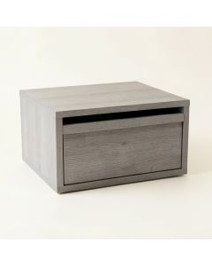 Bay Bluff Small-Parts Storage Drawer Cabinet - Gray (synthetic illustration; no displayed measurements)