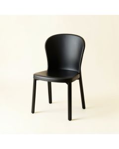 Pine Branch Small Chair - Black (synthetic illustration; no displayed measurements)