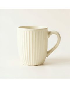 Lake Bend Ceramic Mug - Ivory (synthetic illustration; no displayed measurements)