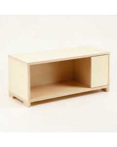 Clay Brook Shoe Storage Bench - Cream (synthetic illustration; no displayed measurements)