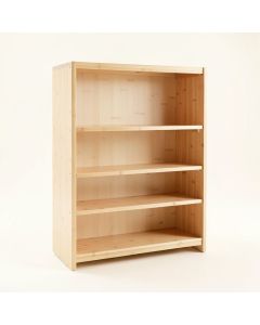 Brook Crossing Freestanding Bookcase - Ivory (synthetic illustration; no displayed measurements)