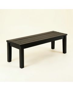 Alder Canyon Indoor Bench - Black (synthetic illustration; no displayed measurements)