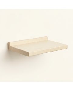 Shore Bend Wall-Mounted Cat Perch - Ivory (synthetic illustration; no displayed measurements)