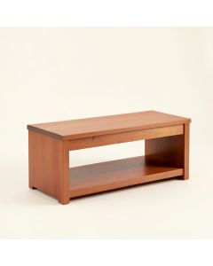 Clay Crest Indoor Bench - Terracotta (synthetic illustration; no displayed measurements)