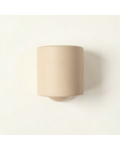 Shore Brook Wall Sconce Mounted On A Plain Wall - Beige (synthetic illustration; no displayed measurements)