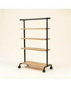 Abhainn Garment And Accessories Rack (synthetic illustration; no displayed measurements)