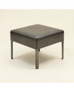 Reese 15.5 '' Velvet Square Standard Ottoman (synthetic illustration; no displayed measurements)