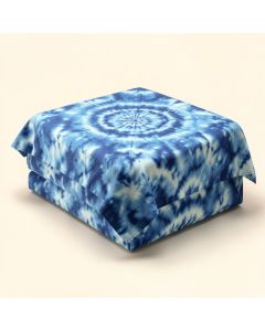 Star Inside Square Shaped Kaleidoscope Tie Dye Motive With Outer Figures Image Duvet Cover Set (synthetic illustration; no displayed measurements)