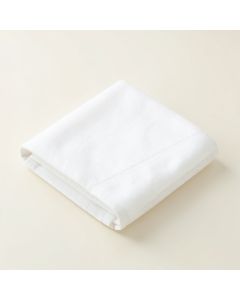 Meadow Edge Bath Towel - White (synthetic illustration; no displayed measurements)
