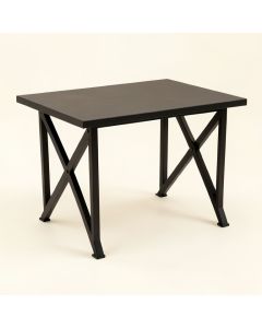 Fern Bridge Patio Table - Black (synthetic illustration; no displayed measurements)