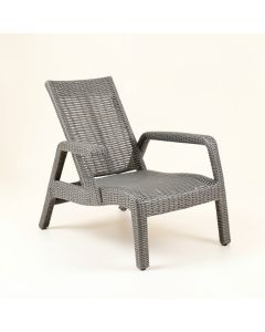 Willow Branch Outdoor Lounge Chair - Gray (synthetic illustration; no displayed measurements)