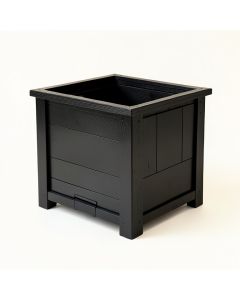 Oak Brook Closed Garden Compost Bin - Black (synthetic illustration; no displayed measurements)