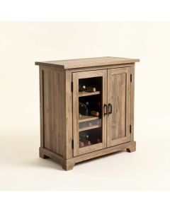 Carolyn Transitional Bar With Wine Storage (synthetic illustration; no displayed measurements)