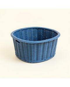 Reed Crest Empty Storage Basket - Blue (synthetic illustration; no displayed measurements)