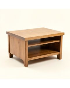 Eleonore Solid Wood Coffee Table With Storage (synthetic illustration; no displayed measurements)