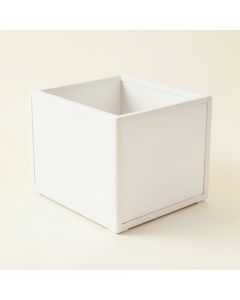 Willow Brook Empty Furniture-Style Litter Enclosure - White (synthetic illustration; no displayed measurements)