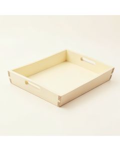 Reed Canyon Serving Tray - Cream (synthetic illustration; no displayed measurements)
