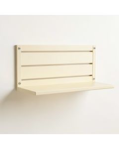 Brook Brook Wall-Mounted Entryway Organizer Shelf - Cream (synthetic illustration; no displayed measurements)