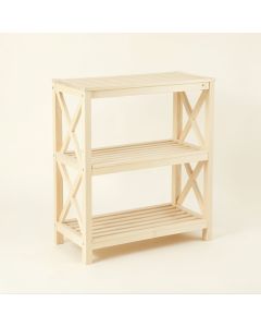Stone Branch Empty Seed-Starting Shelving Unit Without Lights - Ivory (synthetic illustration; no displayed measurements)