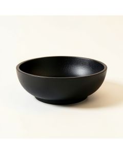 Brook Bluff Dining Bowl - Black (synthetic illustration; no displayed measurements)