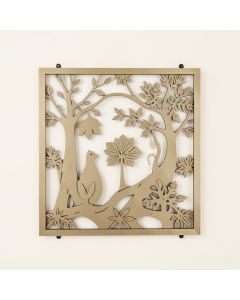 Family Script Laser Cut Wall Décor (synthetic illustration; no displayed measurements)