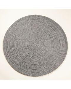Glen Bridge Round Area Rug - Gray (synthetic illustration; no displayed measurements)