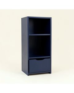 Harbor Canyon Narrow Cubby Tower - Navy (synthetic illustration; no displayed measurements)