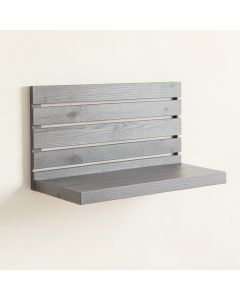 Dune Dale Wall-Mounted Entryway Organizer Shelf - Gray (synthetic illustration; no displayed measurements)