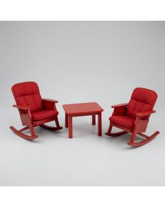 Beauman Rocking Chair and Table Set (synthetic illustration; no displayed measurements)