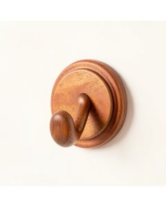 Slate Bend Wall-Mounted Robe Hook - Terracotta (synthetic illustration; no displayed measurements)