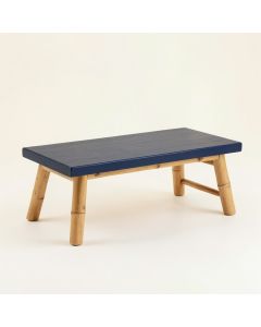 Cliff Crossing Indoor Bench - Navy (synthetic illustration; no displayed measurements)