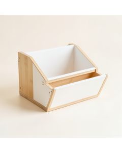 Dawn Branch Low Toy Storage Unit - White (synthetic illustration; no displayed measurements)