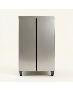 39.19 '' Stainless Steel Free Standing Outdoor Refrigerator Cabinet (synthetic illustration; no displayed measurements)