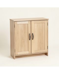 2-Door Wood Entryway 8 Pair Shoe Storage Cabinet (synthetic illustration; no displayed measurements)