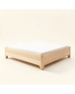 Astrid Solid Wood Platform Bed (synthetic illustration; no displayed measurements)