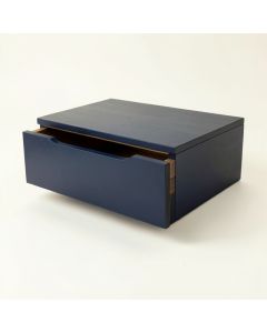 Brook Fold Under-Desk Drawer Unit - Navy (synthetic illustration; no displayed measurements)
