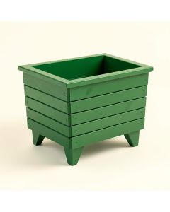 Shore Bridge Empty Raised Planter - Green (synthetic illustration; no displayed measurements)