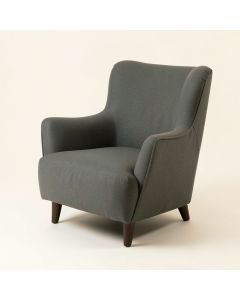 Atkinson 31.5 '' Wide Polyester Wingback Chair (synthetic illustration; no displayed measurements)