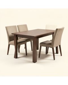 Poe Extendable Dining Set (synthetic illustration; no displayed measurements)