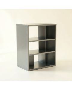 Holly Crest Desktop Shelving Unit - Gray (synthetic illustration; no displayed measurements)
