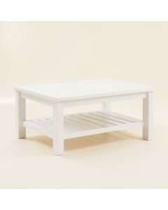 Cedar Branch Coffee Table - White (synthetic illustration; no displayed measurements)