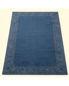 Hill Canyon Rectangular Area Rug - Blue (synthetic illustration; no displayed measurements)