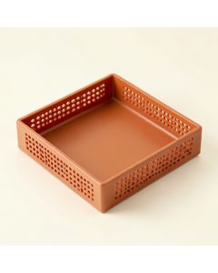River Crossing Empty Under-Desk Cable Tray - Terracotta (synthetic illustration; no displayed measurements)