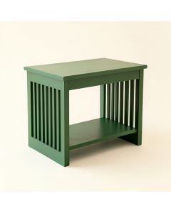 Lake Bend Small Writing Desk - Green (synthetic illustration; no displayed measurements)