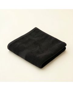 Spruce Crest Bath Towel - Black (synthetic illustration; no displayed measurements)