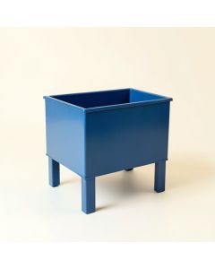 Vale Branch Empty Raised Planter - Blue (synthetic illustration; no displayed measurements)