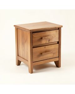 Canterbury Solid Wood 2 - Drawer End Table (synthetic illustration; no displayed measurements)