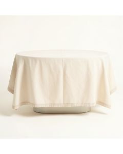 Fern Bridge Flat Bed Sheet - Cream (synthetic illustration; no displayed measurements)